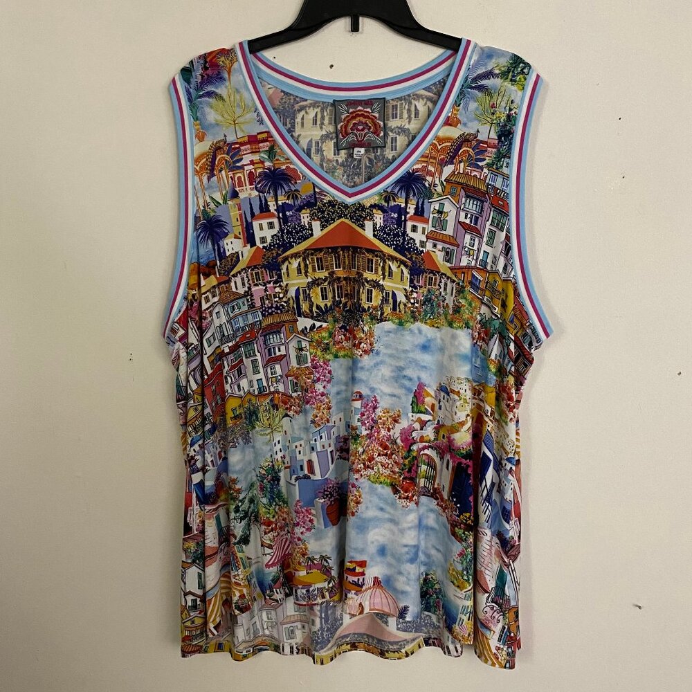 Johnny Was The Janie Favorite Swing Tank Top 2X - Picture 5 of 10